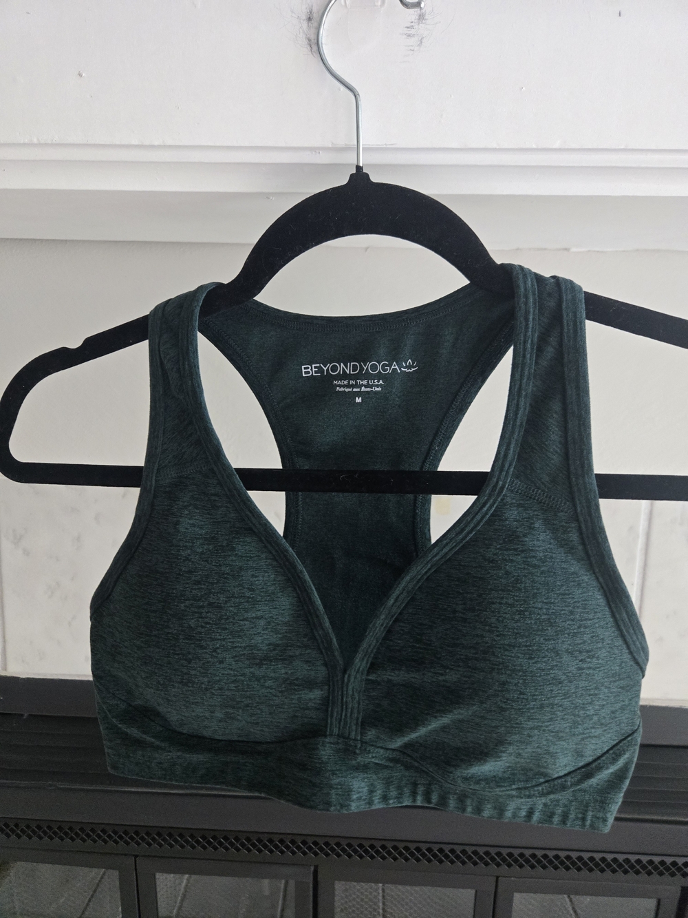 Beyond Yoga Deep Teal Racerback Sports Bra